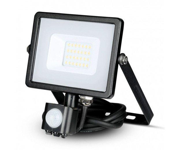 PROJECTEUR LED 20W AVEC DETECTEUR 6400K